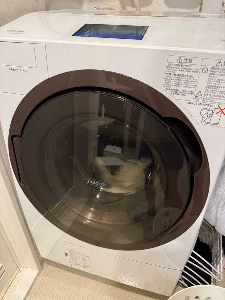 わが家で使っている東芝のドラム式洗濯乾燥機TW-127X8